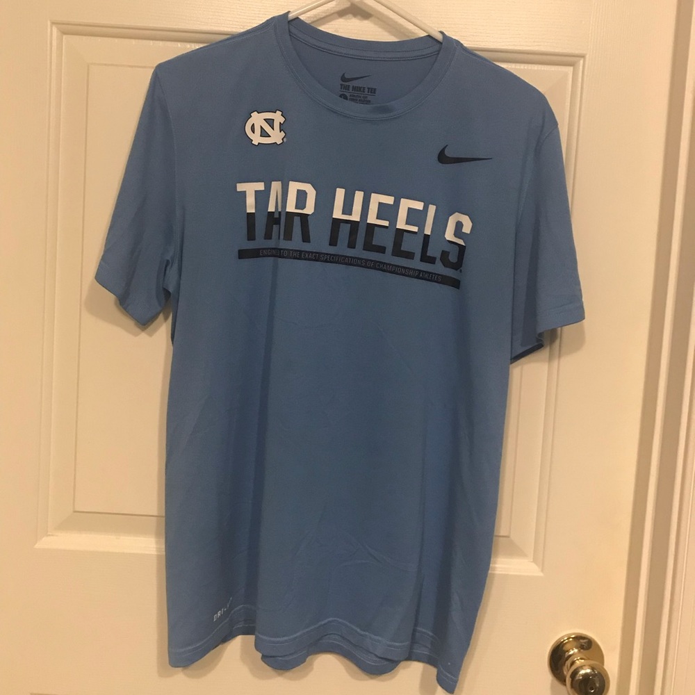 2 Tar Heels Nike shirts